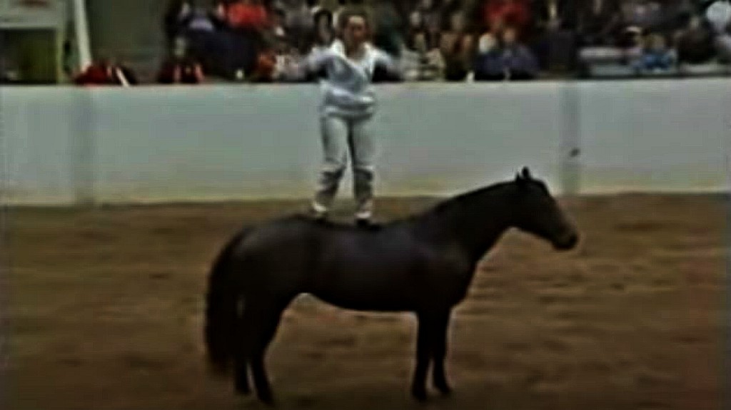 Bareback Riding Without Reins The Perfect Trust Between Stacy Westfall And Her Horse Roxy